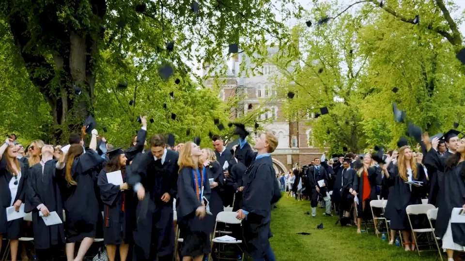 Still from Lou Shipley on Giving Back for Trinity College