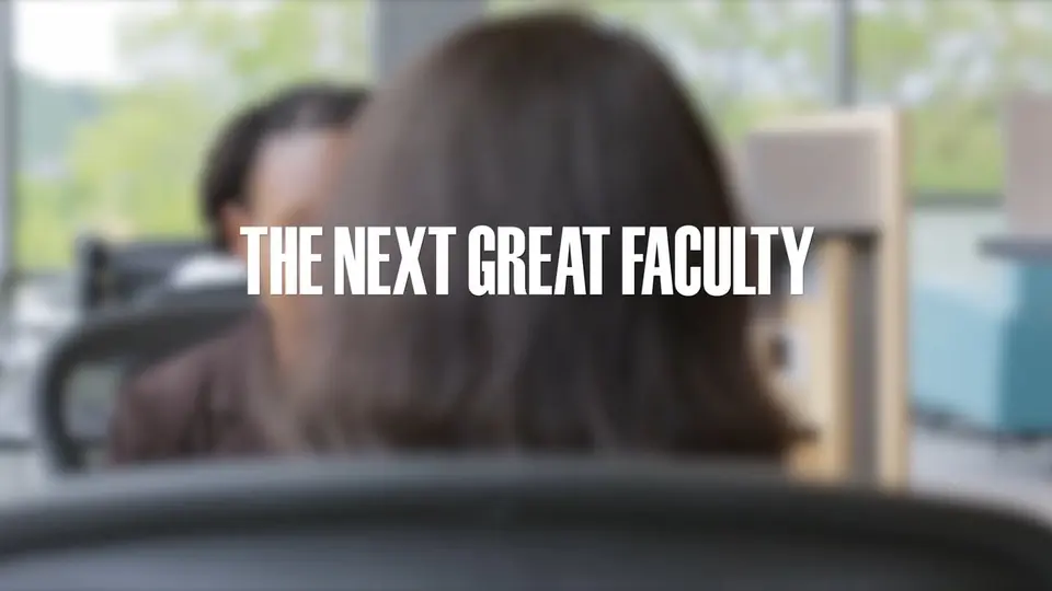 Still from Capital Campaign Series — Faculty for Williams College