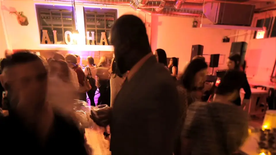 Still from Premium Protein Launch Party for ALOHA