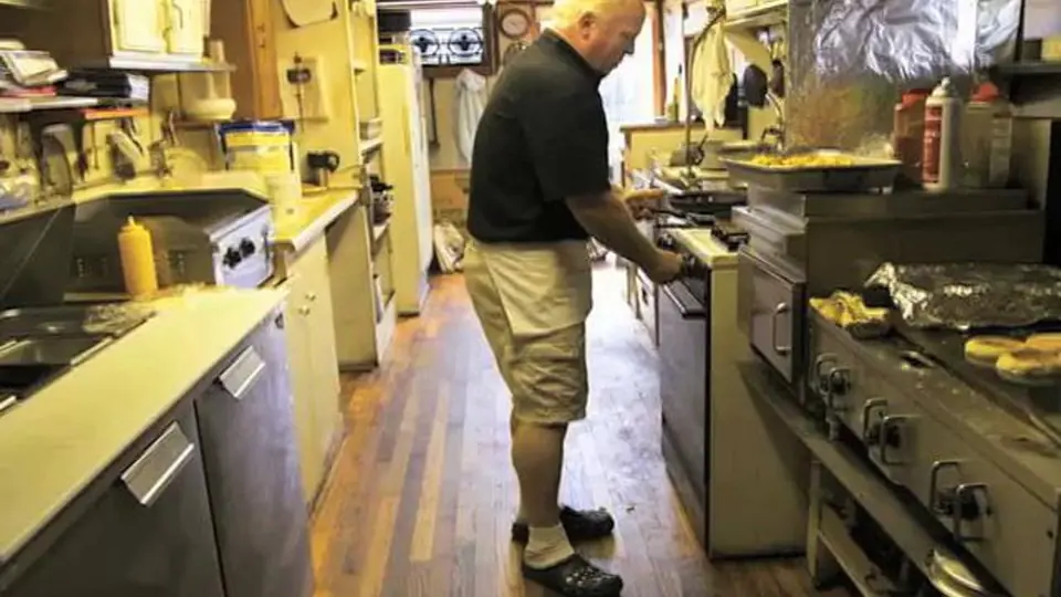 Still from Palace Diner for Firestarter Interactive