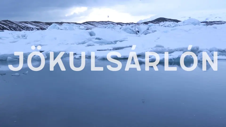 Still from Jökulsárlón for Destination Iceland