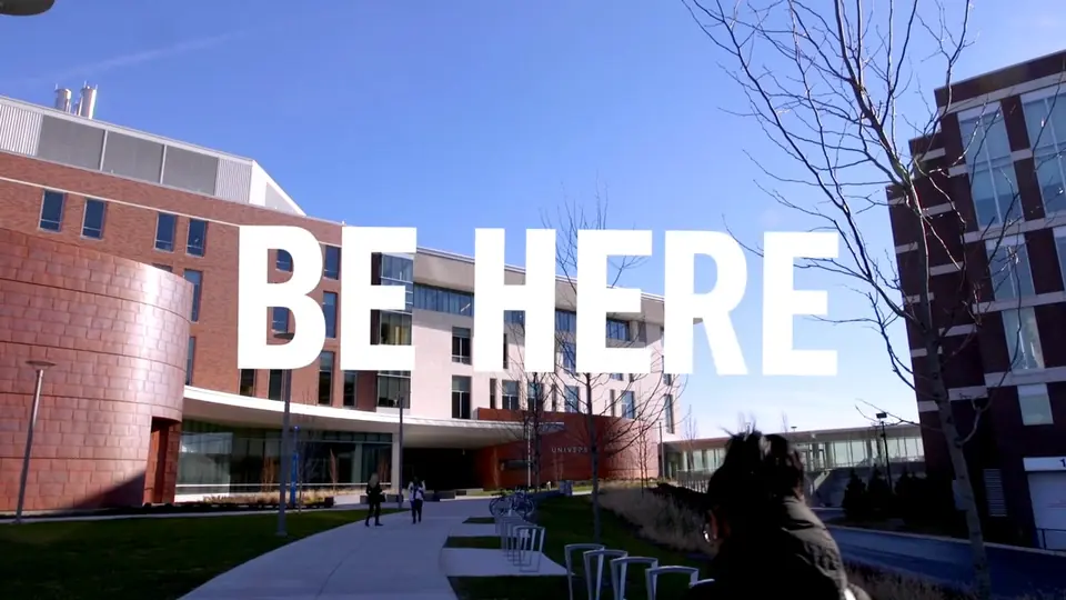 Still from Be Here for UMass Boston