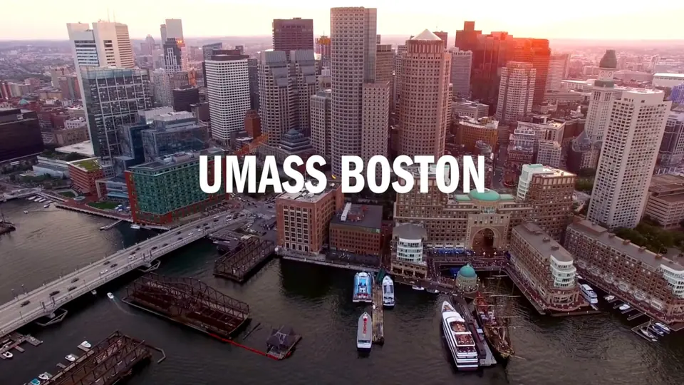 Still from Making An Impact for UMass Boston