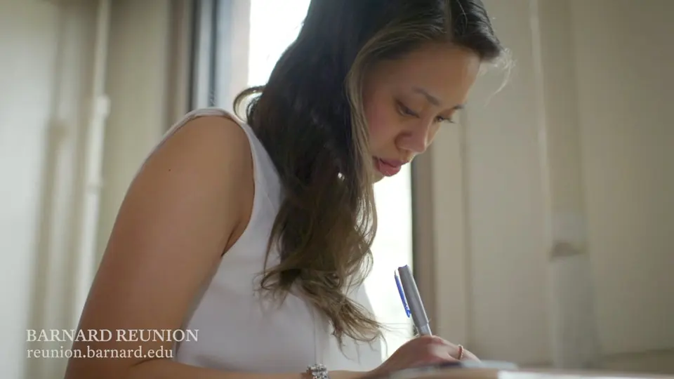 Still from Mini-Profiles — Julia An for Barnard College