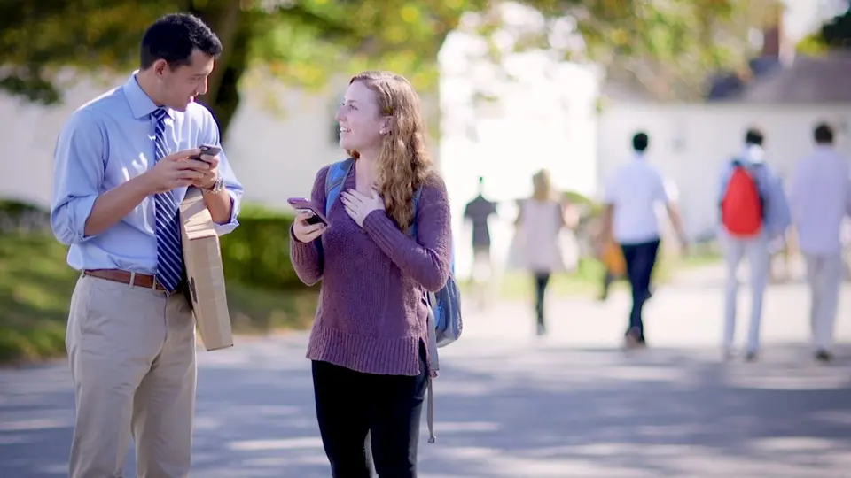 Still from A Great Faculty for Brooks School
