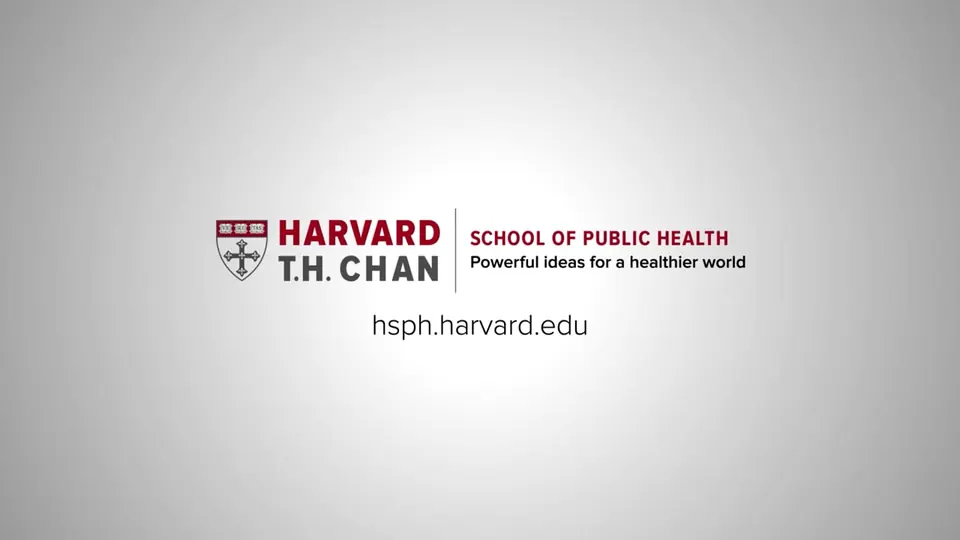 Still from Fellowship Event for Harvard T.H. Chan School of Public Health